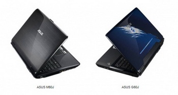 Asus M60J and G60J